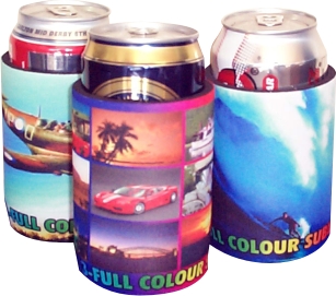 Sublimated design stubby holders